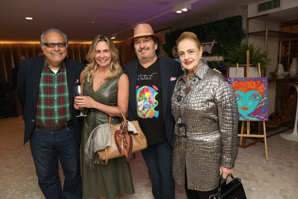 Franklin Toscano, Marcia Verissimo, Philippe Seigle E Cristina Aboim