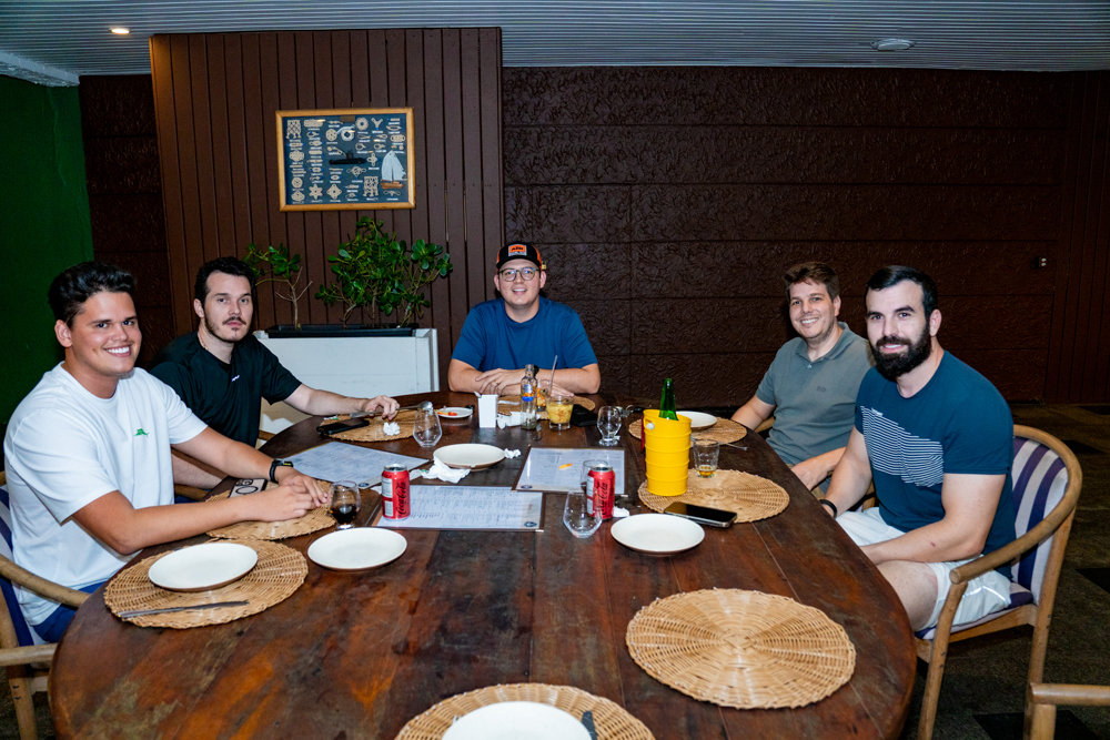 Gabriel Gomes, Felipe Viana, Vitor Cavalcante, Thiego Mourão E Ruy Meireles