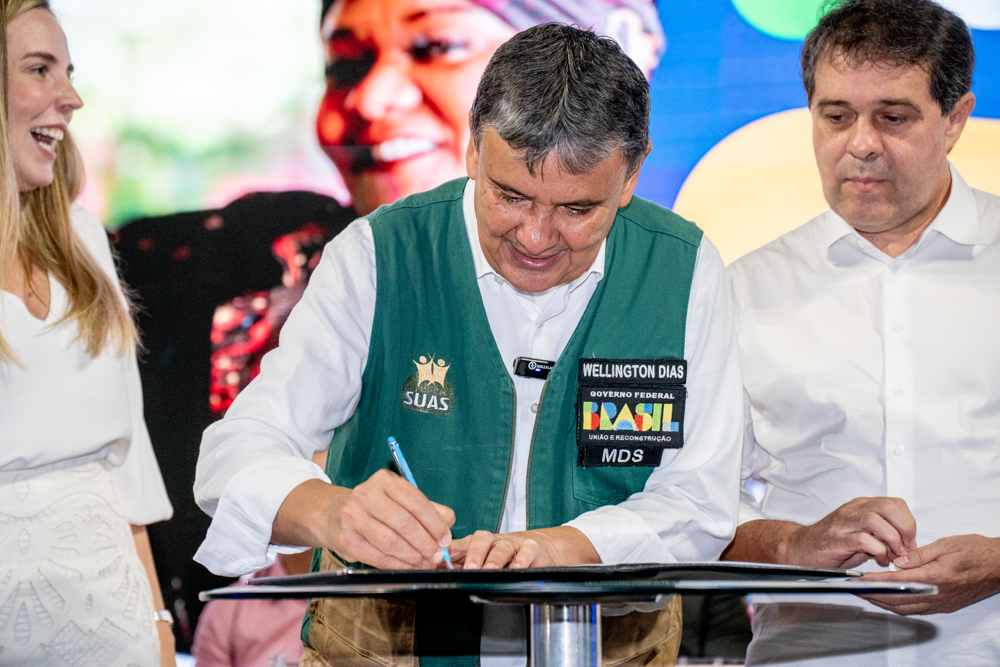 Jade Romero, Wellington Dias E Evandro Leitão