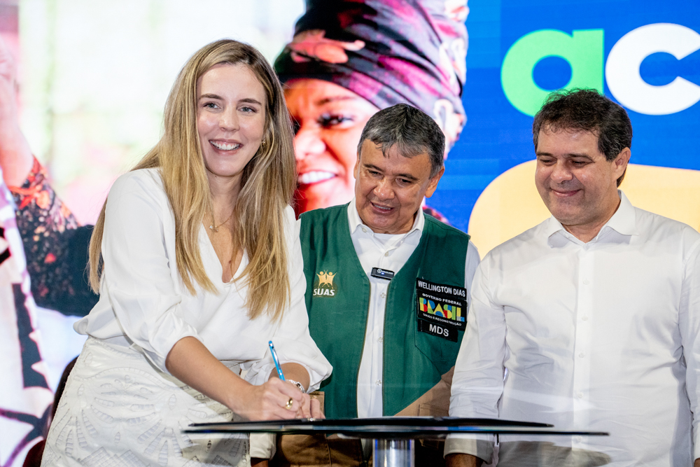 Jade Romero, Wellington Dias E Evandro Leitão