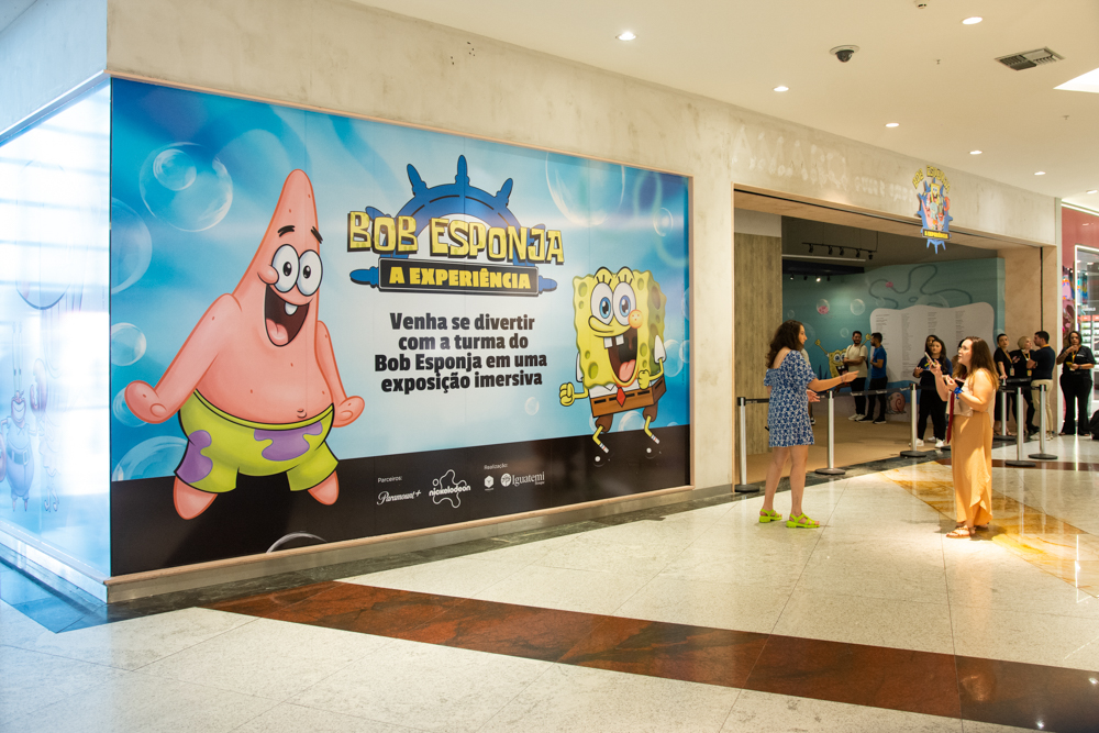 Lançamento Bob Esponja A Experiência No Iguatemi Bosque (2)