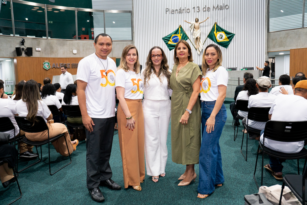 Leudo Lima, Wélida Lima, Daniele Castelo Branco, Suely Kubrusly E Mayane Barbosa (1)