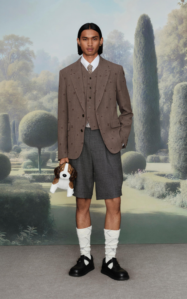 Louis Vuitton Men's Pre Collection Spring Summer 2026 Look 1
