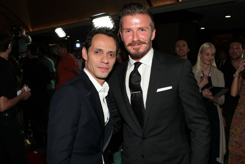 Marc Anthony E David Beckham