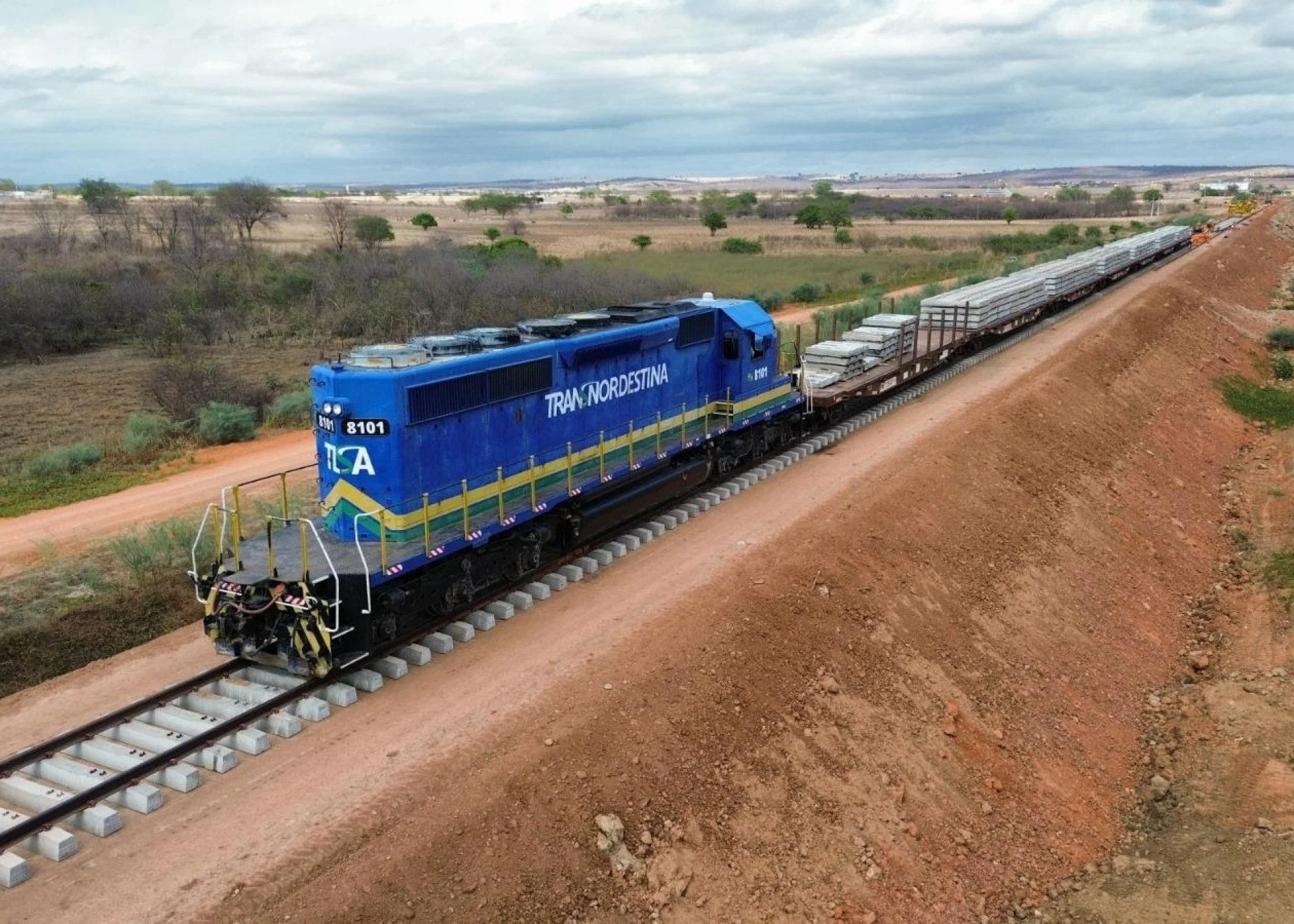 Transnordestina avança com nova infraestrutura e deve iniciar operações até o fim de 2025