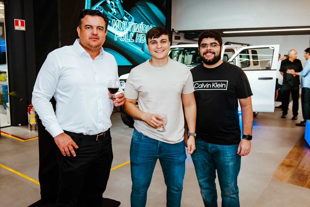 Rafael Abreu, Rodrigo Fontenele E João Victor Cordeiro