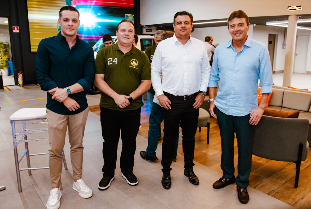 Saulo Parente, Cristiano Fontenele, Rafael Abreu E Luiz Teixeira
