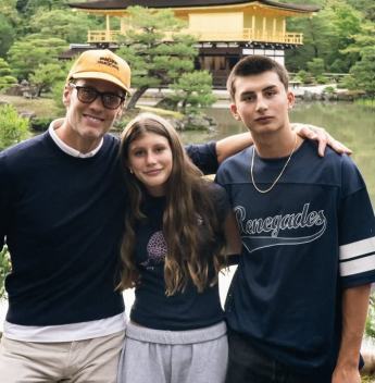 Viagem em família: Tom Brady e os filhos Benjamin e Vivian registram passeios no Japão