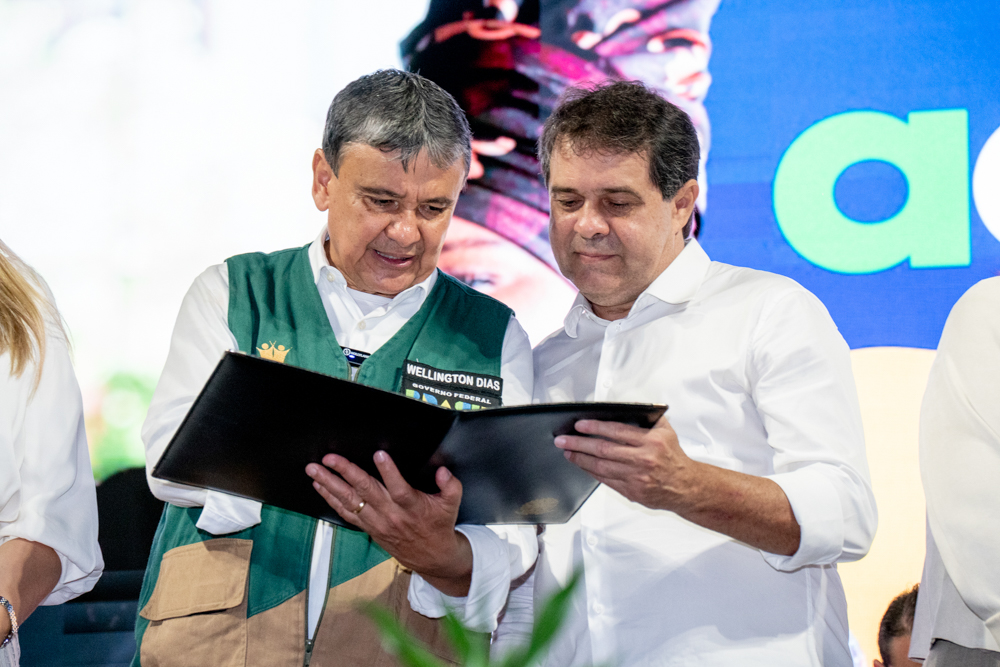 Wellington Dias E Evandro Leitão