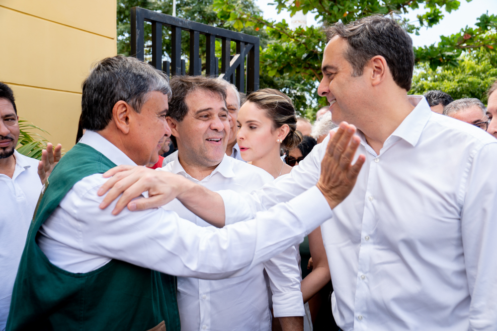 Wellington Dias, Evandro Leitão, Gabriella Aguiar E Paulo Câmara