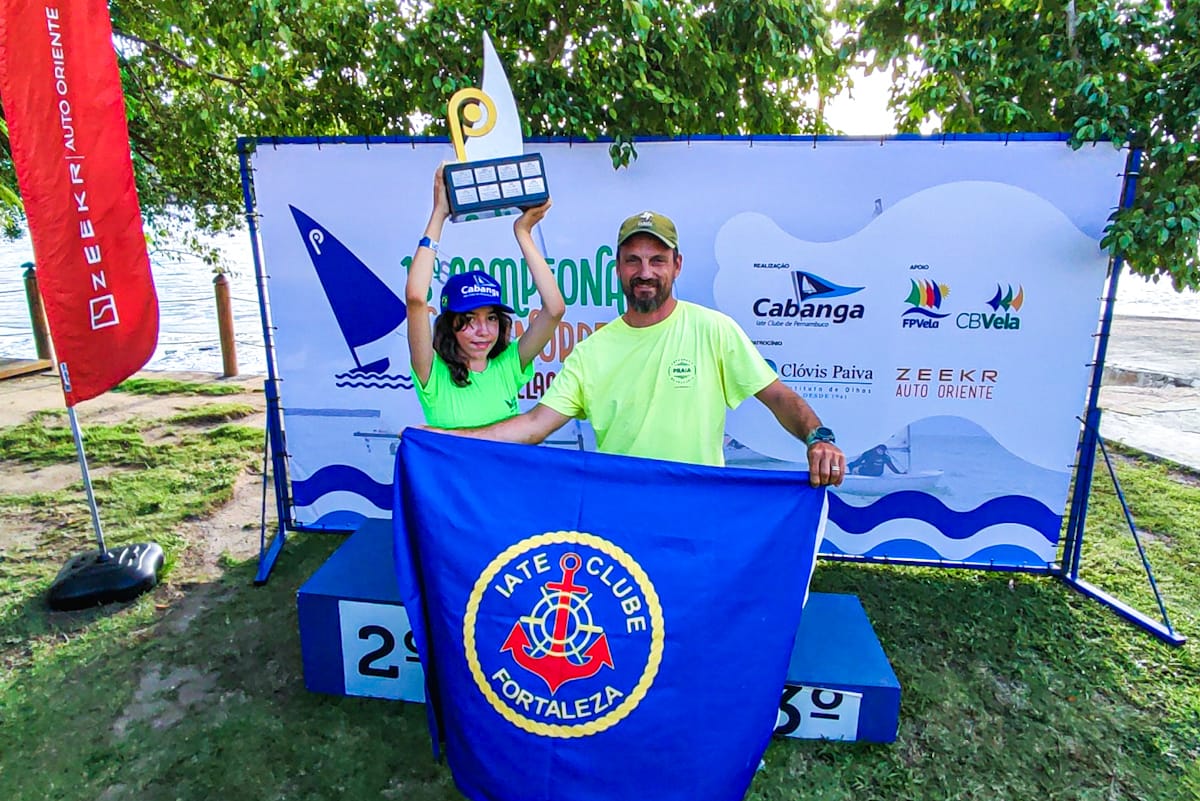 Dupla cearense é bicampeã no 13º Campeonato Norte-Nordeste da Classe Dingue, em Pernambuco