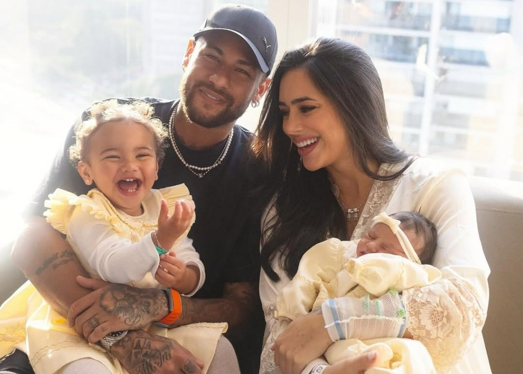 A Mel Chegou! 💕 Nasceu, Na Madrugada Deste Sábado (5), A Segunda Filha De Neymar E Bruna Bianca 1