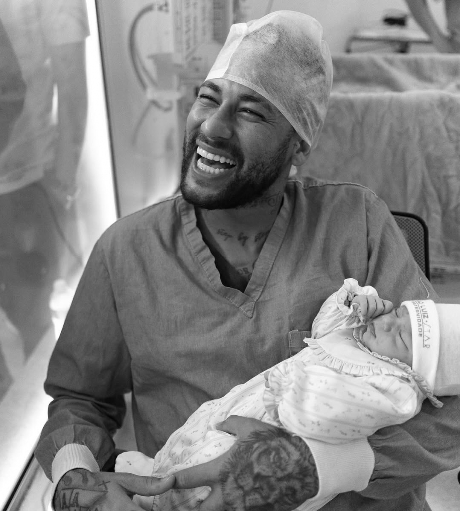 A Mel Chegou! 💕 Nasceu, Na Madrugada Deste Sábado (5), A Segunda Filha De Neymar E Bruna Bianca (6)