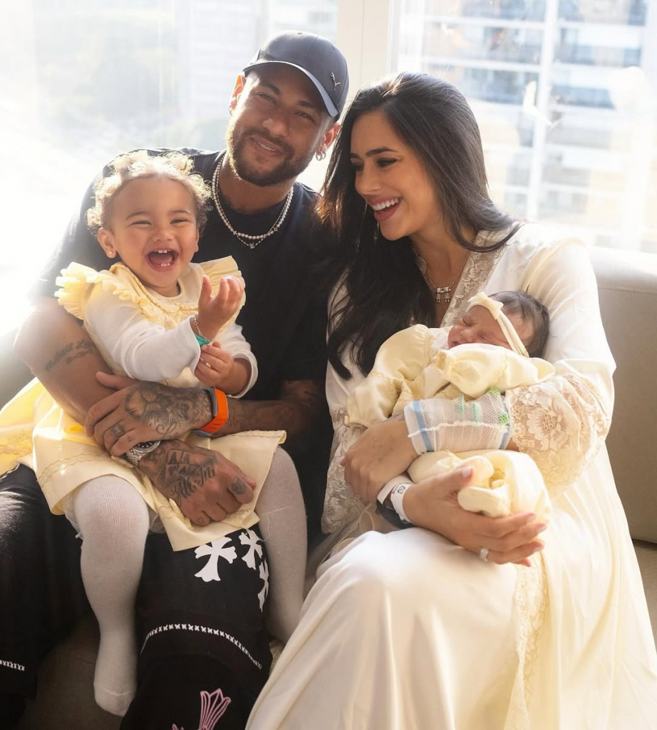 A Mel Chegou! 💕 Nasceu, Na Madrugada Deste Sábado (5), A Segunda Filha De Neymar E Bruna Bianca