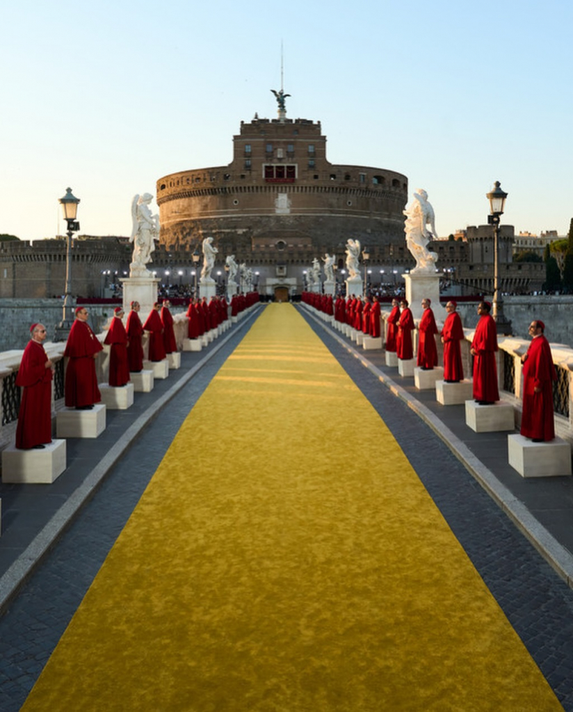 A Poderosa História Do Castelo De Santo Ângelo, Em Roma, Sob A ótica Da Moda, Precisamente Em Do