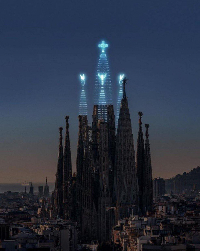 After 144 Years Of Construction, La Sagrada Familia Is Just One Year Away From Completion. It Is