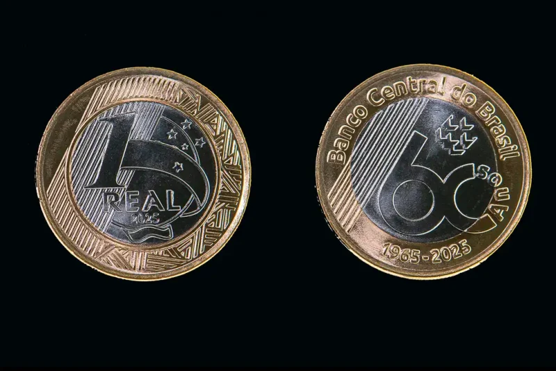 Banco Central Lança Moeda Comemorativa De R$ 1 Pelos 60 Anos Do órgão