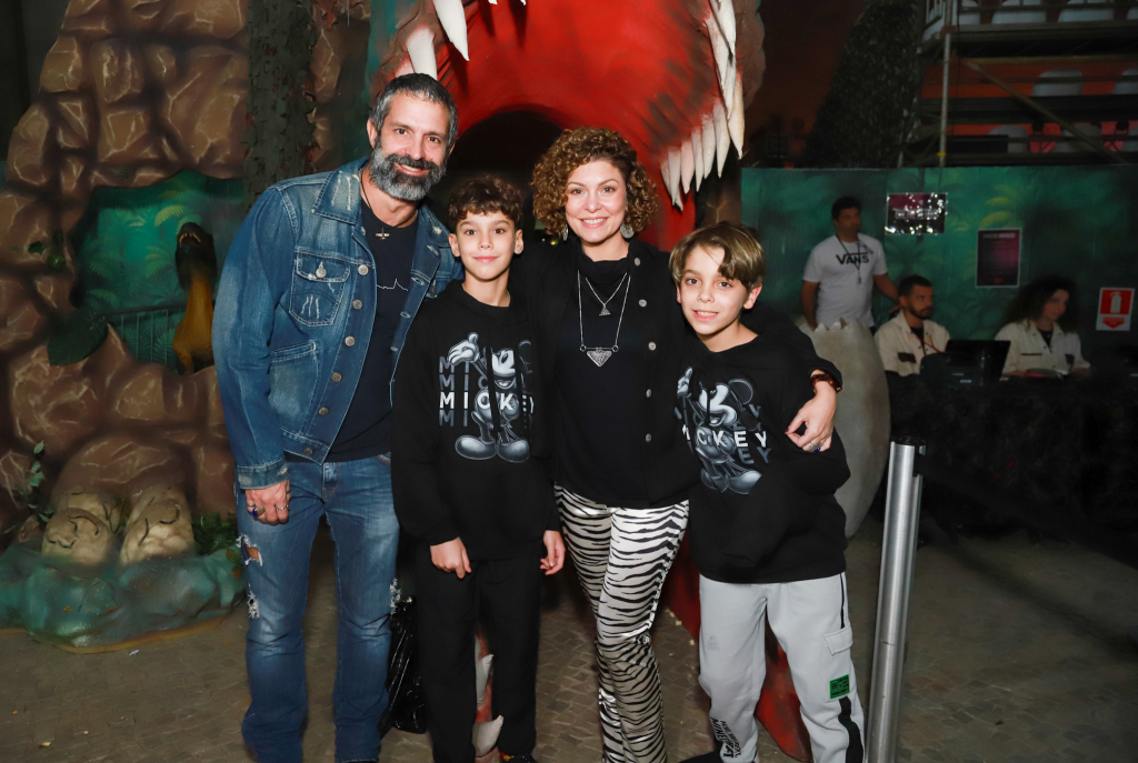 Barbara Borges, Iran Malfitano E Filhos