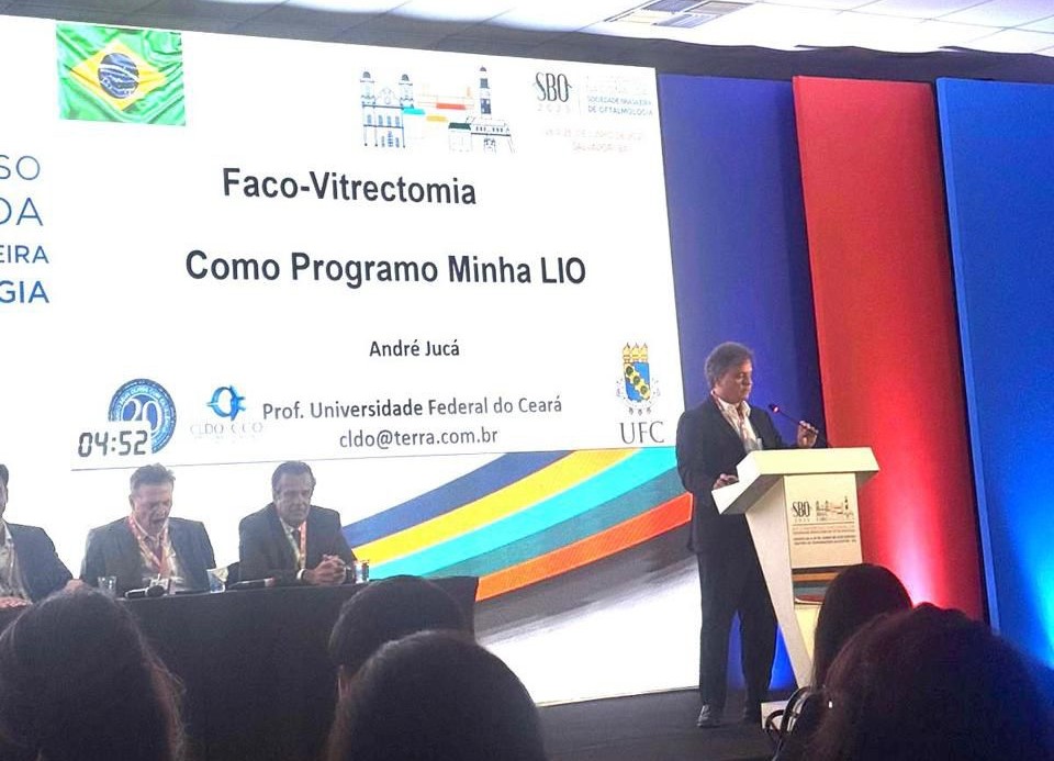 Capa Dr. André Jucá No Congresso Da Sociedade Brasileira De Oftalmologia (sbo) Em Salvador