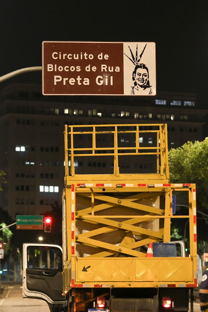 Circuito Preta Gil Tem Placas Instaladas No Rio De Janeiro Foto Roberto Agencia Brazil News