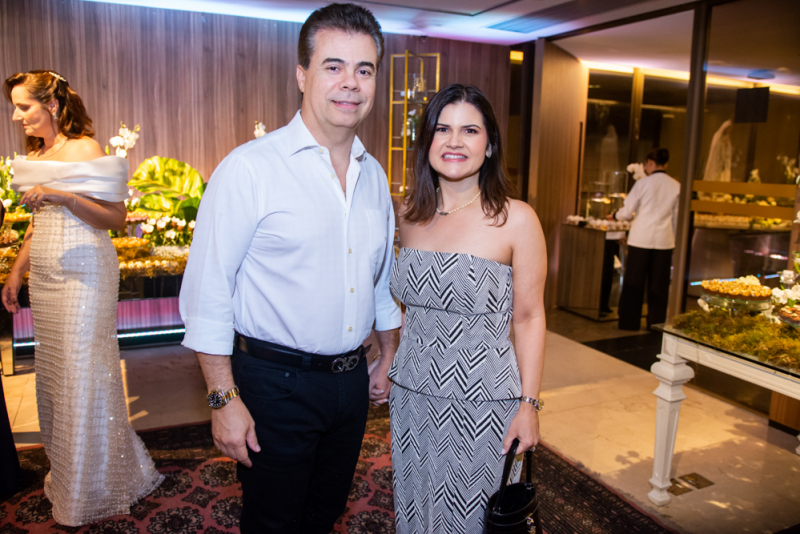 30 anos - Germano e Carol Belchior comemoram bodas de pérola no Gran Marquise