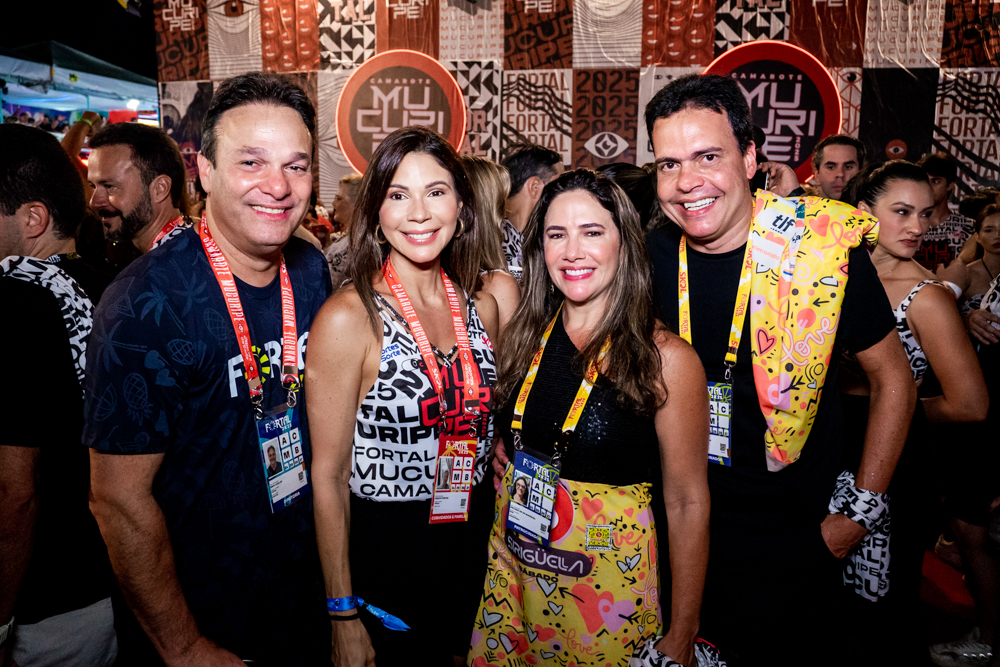 Ênio Cabral, Renata Pontes, Melissa Bandeira E Fabiano Barreira