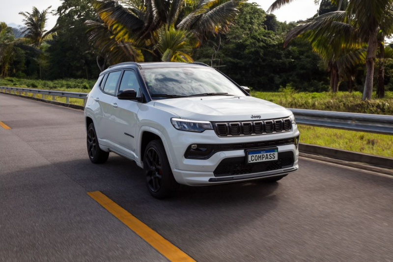 Jeep Compass chega à marca de 500 mil unidades vendidas no Brasil