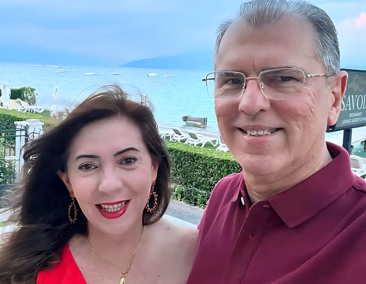 Gina e Randal Pompeu desfrutam dias especiais na região da Lombardia