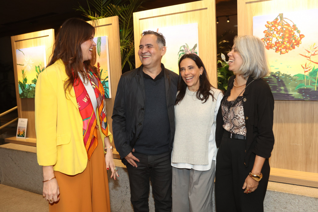 Jeannine Crepon, Alberto Saraiva, Christiane Laclau E Marcela Soares