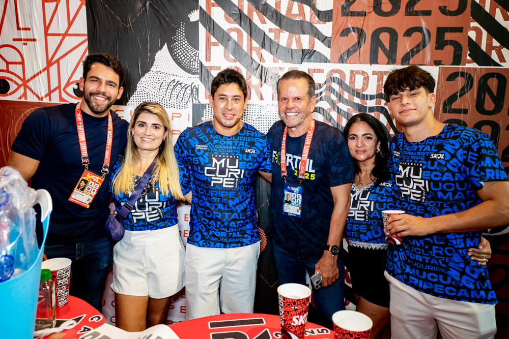 João Pedro Borges, Vanessa Porto, Marcos Vinícius, Bira Borges, Juliana E Thiago Aguilar