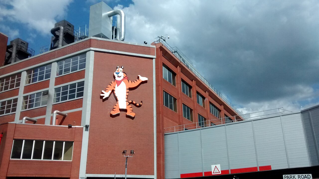 Kellogs Factory Manchester Logo Trafford Park