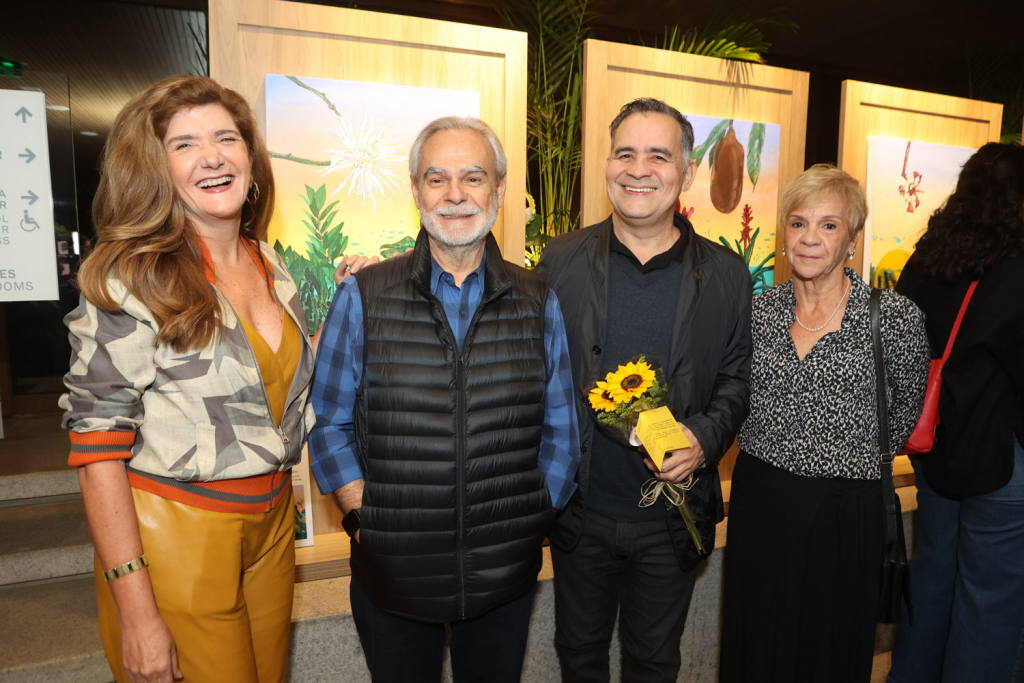 Laila Nassif, Max Perlingeiro, Alberto Saraiva E Helena Seidl