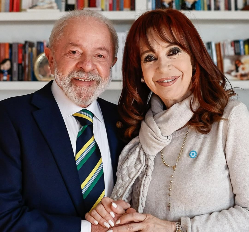 Lula Visita Cristina