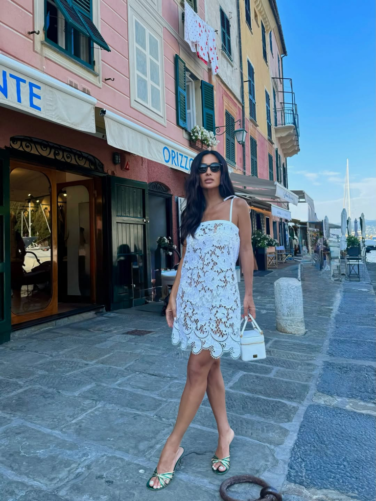 Mais Um Dia De Festa Em Portofino 💚tudo Impecável @mga Studio Look @dolcegabbana