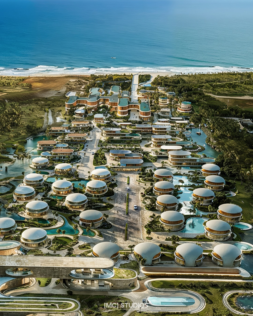 [mc] Studios Unveils Confidential Coastal Masterplan, Over 90,000 M² Tropical Vision Of Playful,