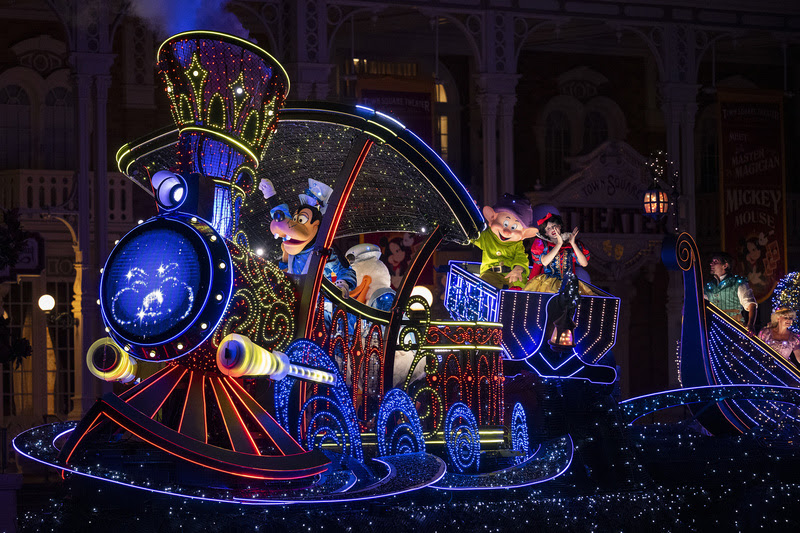 Novo Desfile Noturno “disney Starlight Dream The Night Away”, No Magic Kingdom Park (2)