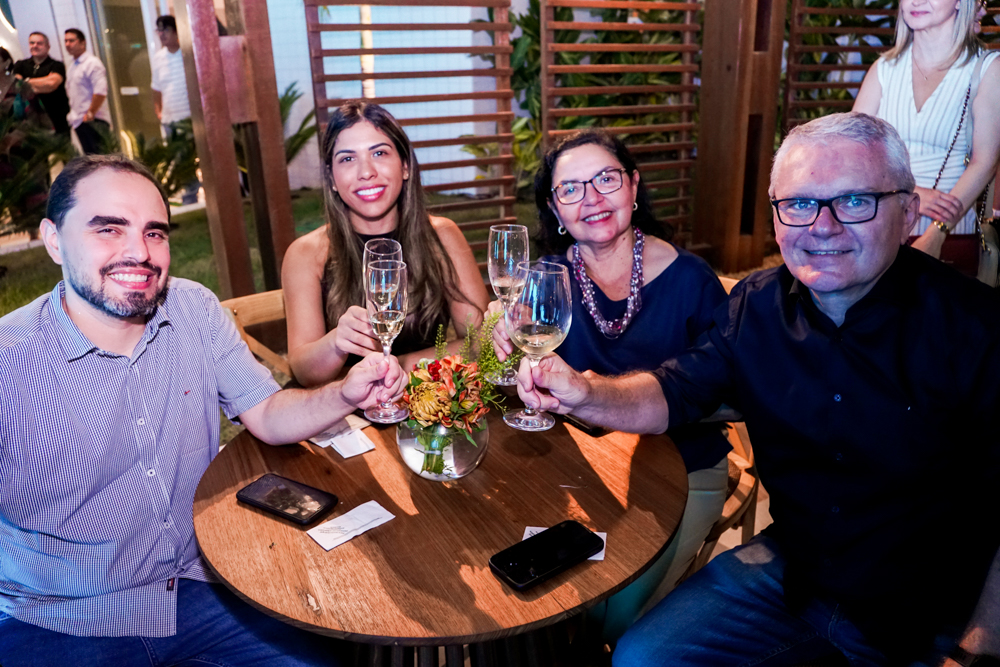 Pedro Frota, Sônia Araújo, Lêda Frota E Otávio Frota
