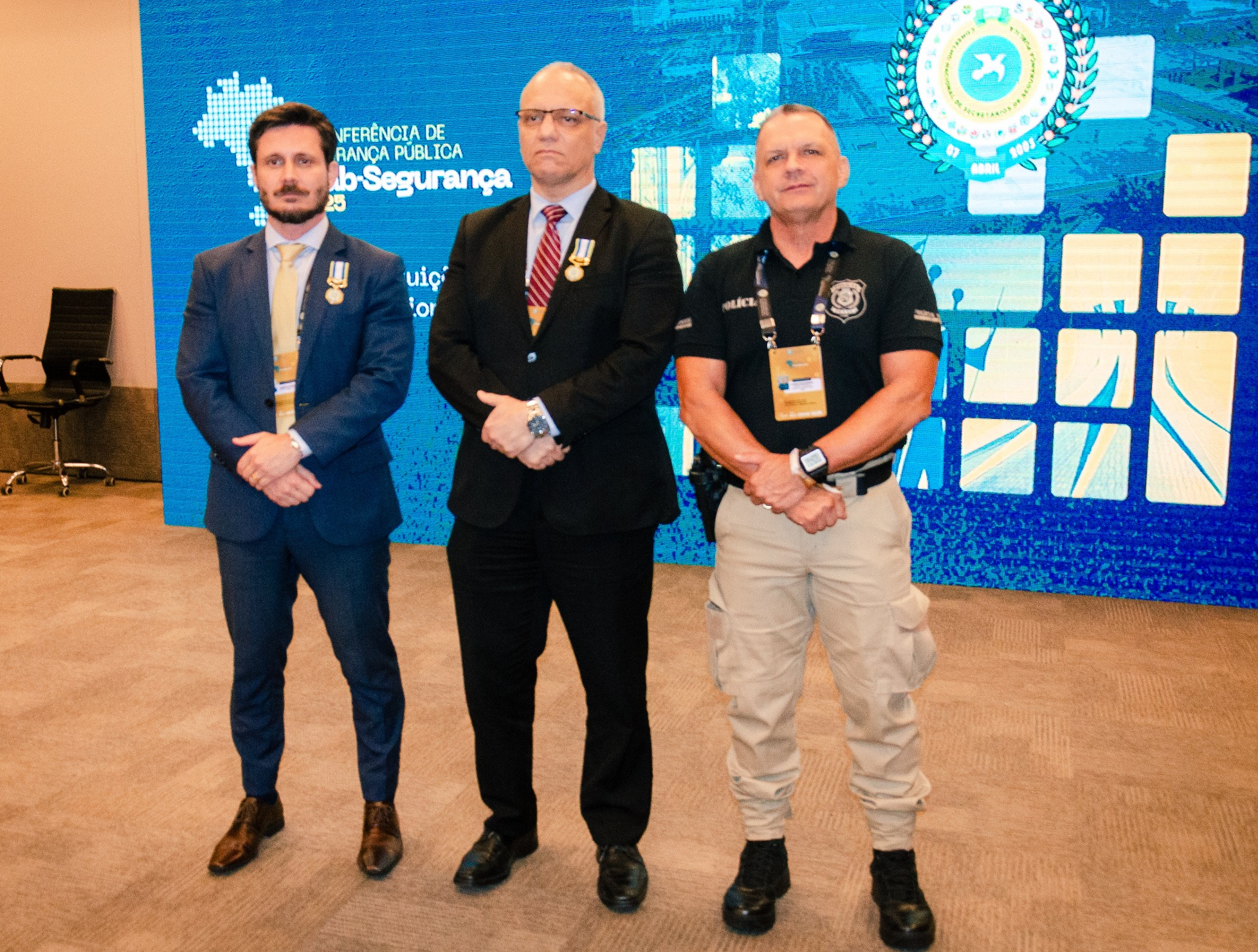 Secretário Roberto Sá defende governança integrada e tecnologia na segurança durante evento nacional