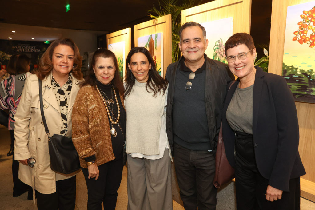 Roma Drumond, Vanda Klabin, Chris, Alberto Saraiva E Esther Bonder