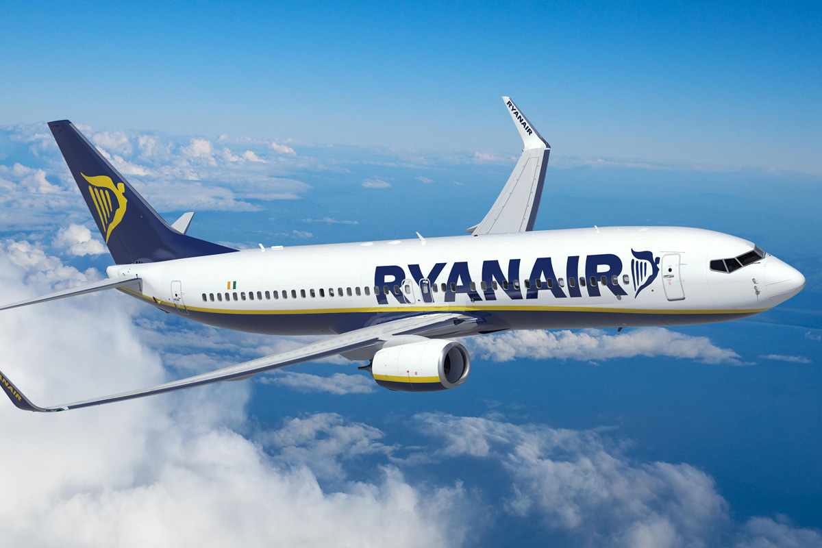 Lucro da Ryanair salta 127%, alcançando 819 milhões de euros no trimestre