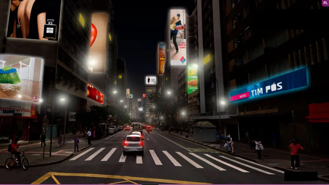 Centro de Curitiba será palco do primeiro modelo “Times Square” do Brasil