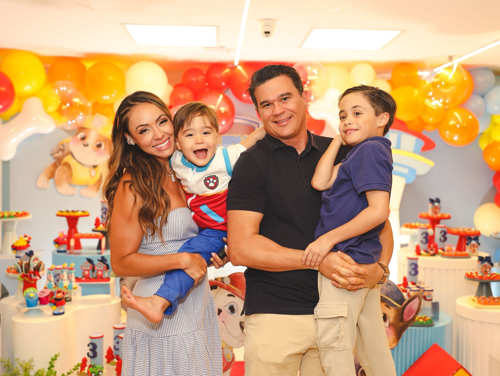 Dr. Davi Pontes e Ketsia Vasconcelos celebram os 3 anos de Levi