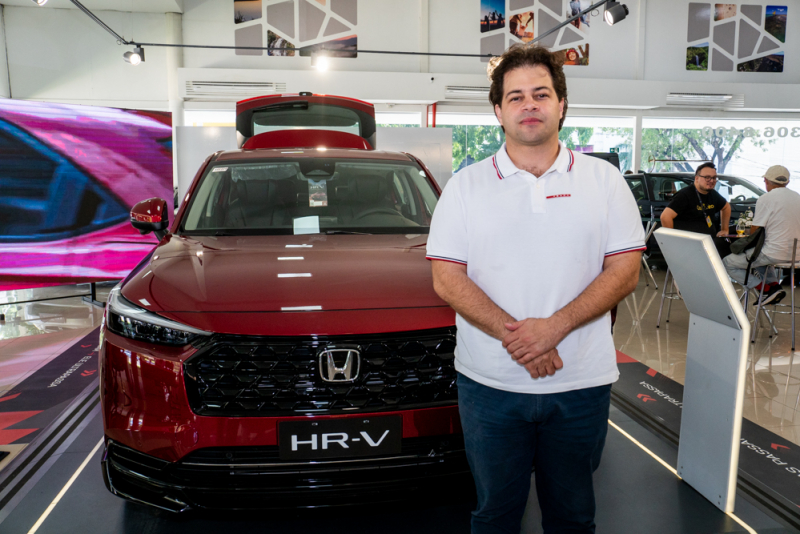 SUV em destaque - Design e inovação marcam lançamento do HR-V 2026 na Honda Nova Luz em Fortaleza