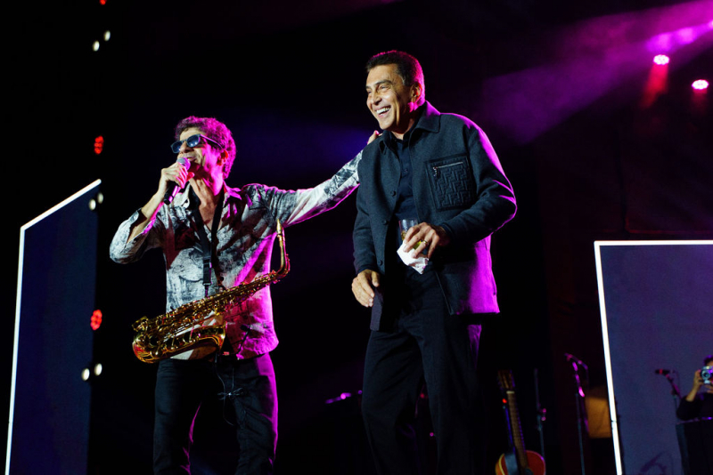 Noite inesquecível - Galvão Bueno, Raça Negra e convidados especiais movimentam o festão dos 60 anos de Idézio Rolim em Guaramiranga