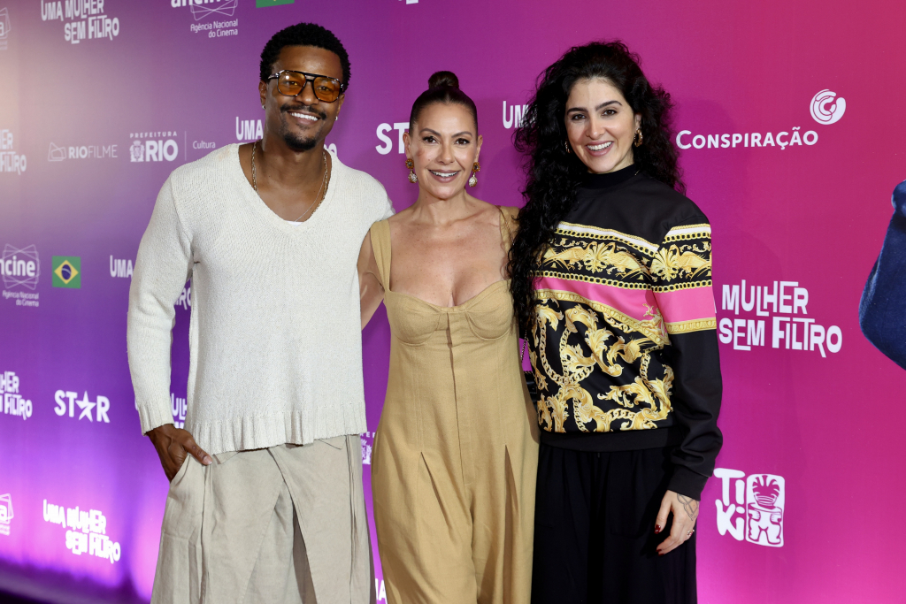 David Junior, Fabiula Nascimento E Yasmin Garcez