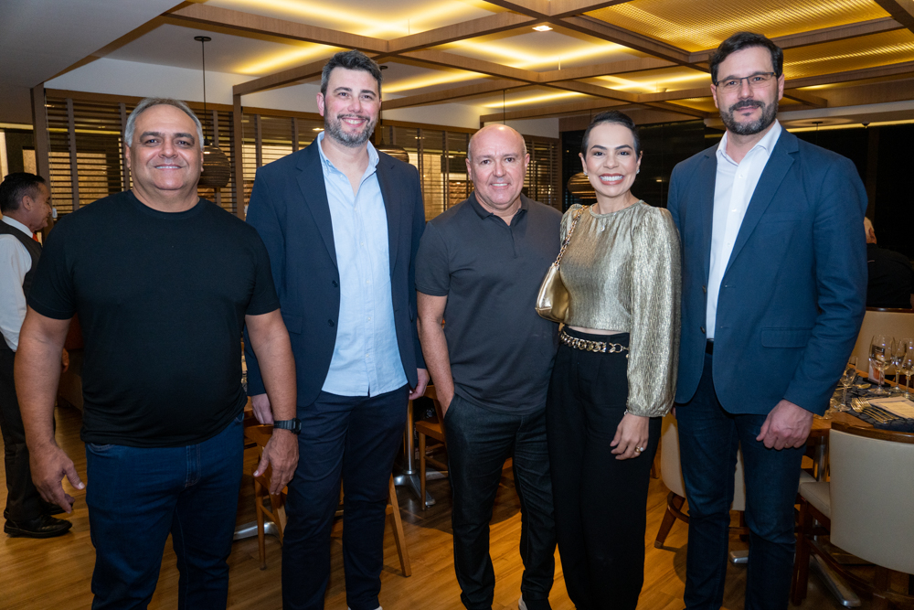 Edmário Lins, Mauro Schiochet, Milton Carneiro, Jardênia Siqueira E Edegard Scortegagna