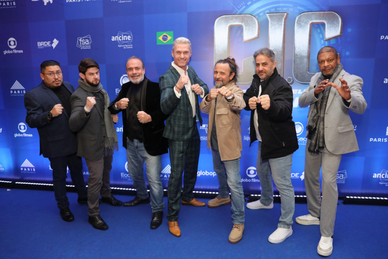 Halder Gomes e elenco participam da pré-estreia de  “C.I.C. – Central de Inteligência Cearense” em São Paulo