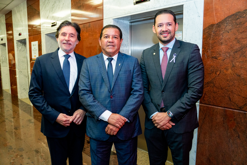 Eunício Oliveira, Raimundo Nonato Santos E Danniel Oliveira