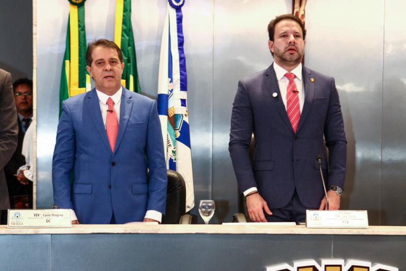 Atividades retomadas - Câmara Municipal de Fortaleza realiza solenidade de abertura do segundo período legislativo de 2025
