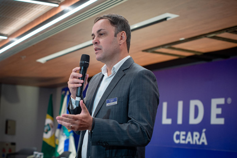 Cenário fiscal - Secretário da Fazenda Fabrízio Gomes dialoga com lideranças do Lide Ceará em encontro no Gran Marquise